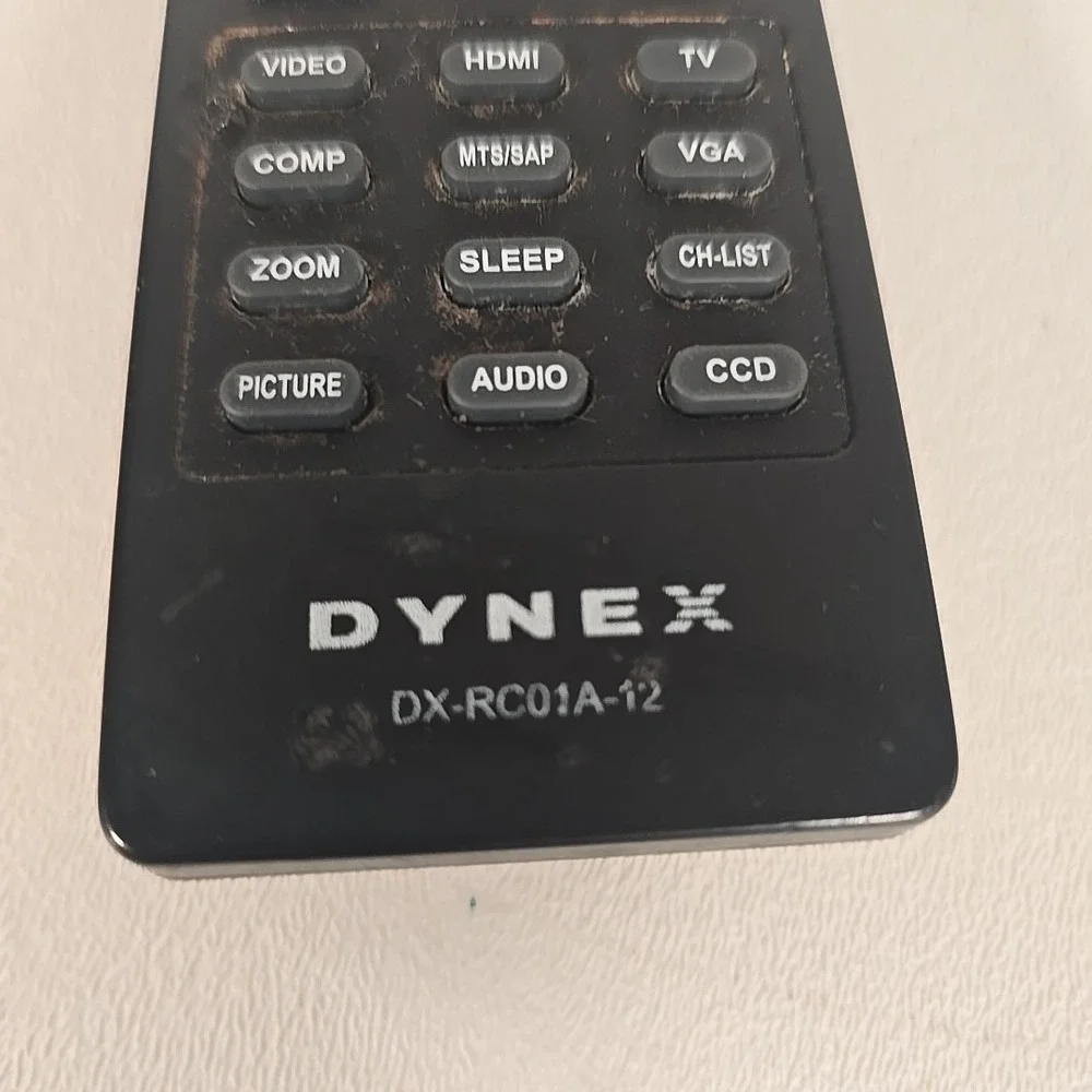 Genuine Dynex DX-RC01A-12 Remote Control‎